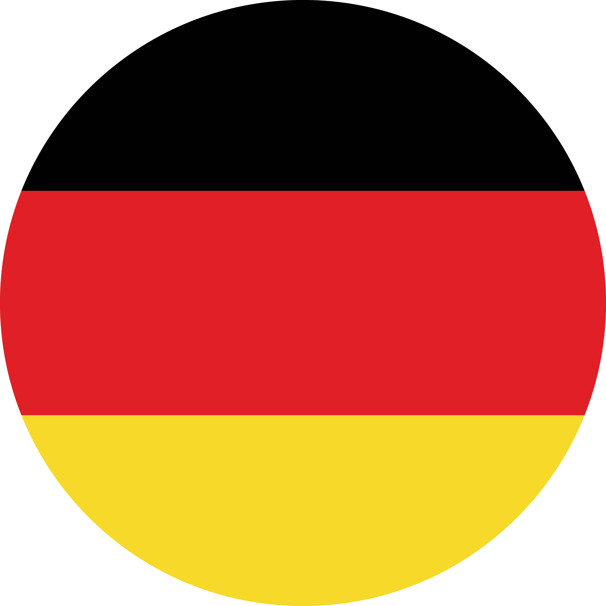 change the language to german